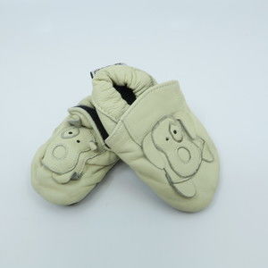 Bambino Unisex Beige | Dog Shoes size: 0-3 Months
